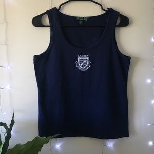 Navy Ralph Lauren Tank